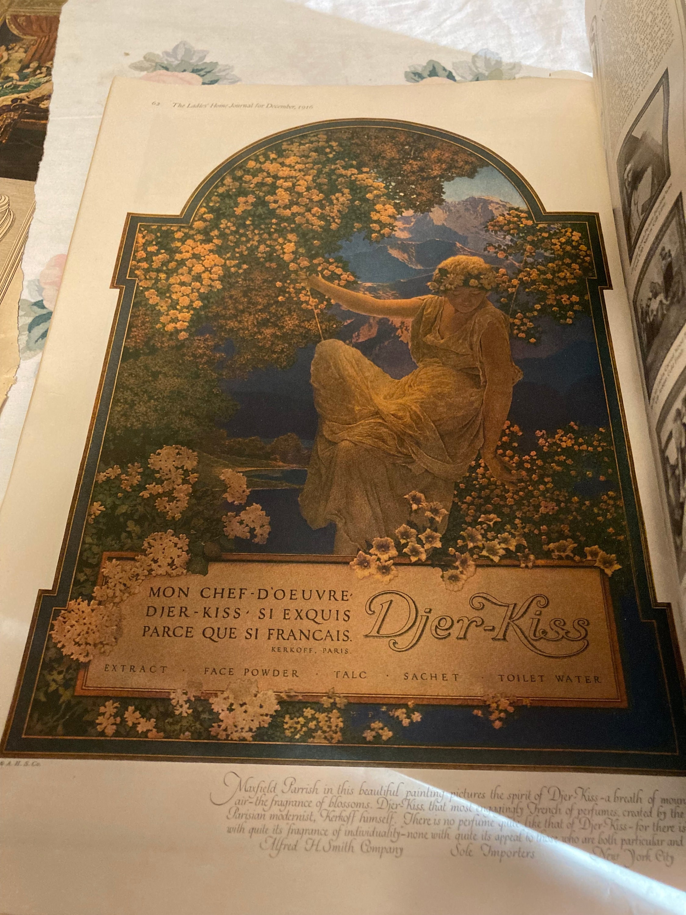 Maxfield Parrish Ladies Home Journal - Etsy Maxfield Parrish Ladies Home Journal - Etsy