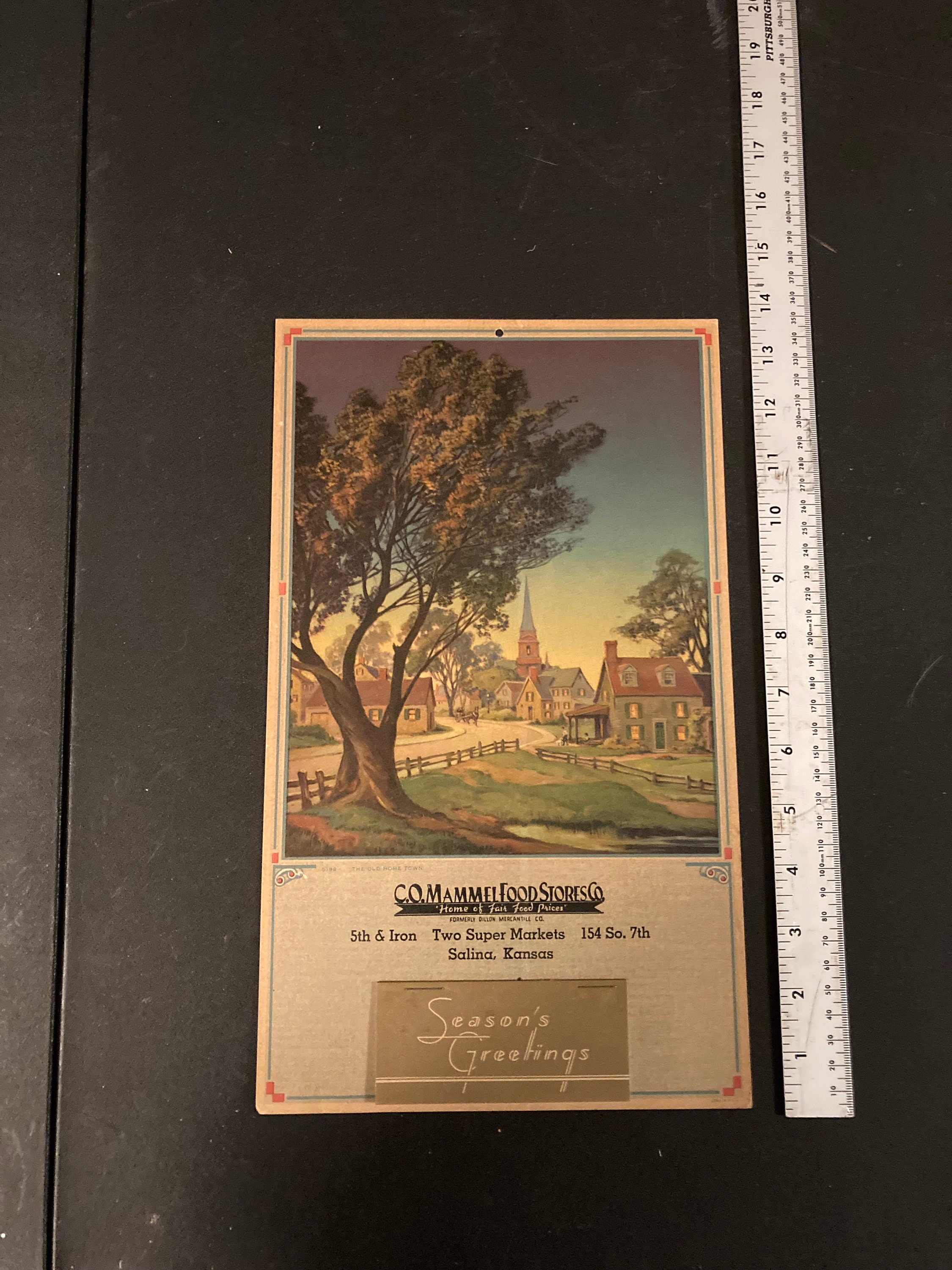 1947 C. O. Mammel Food Stores dillon Mercantile, AKA Dillons and Later