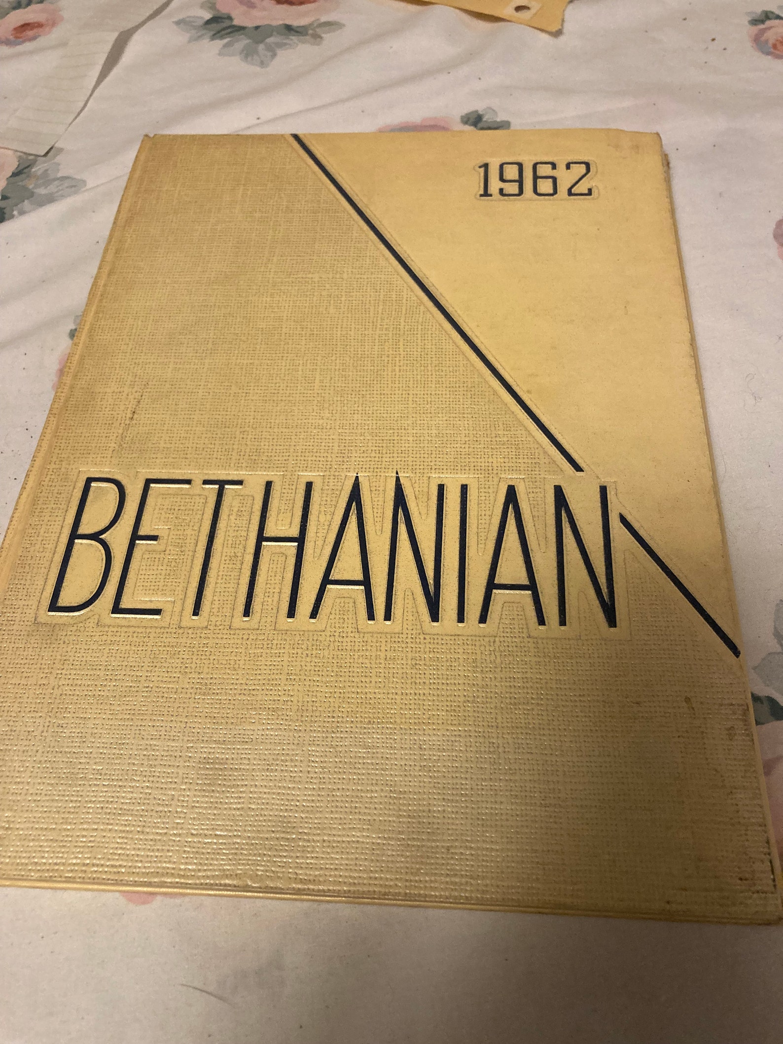 1962 Bethany College Kansas Yearbook "bethanian" Full of 1960