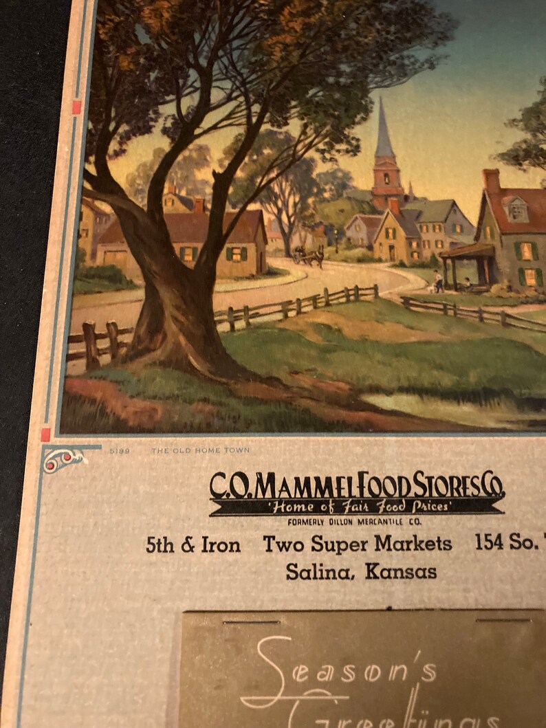 1947 C. O. Mammel Food Stores dillon Mercantile, AKA Dillons and Later