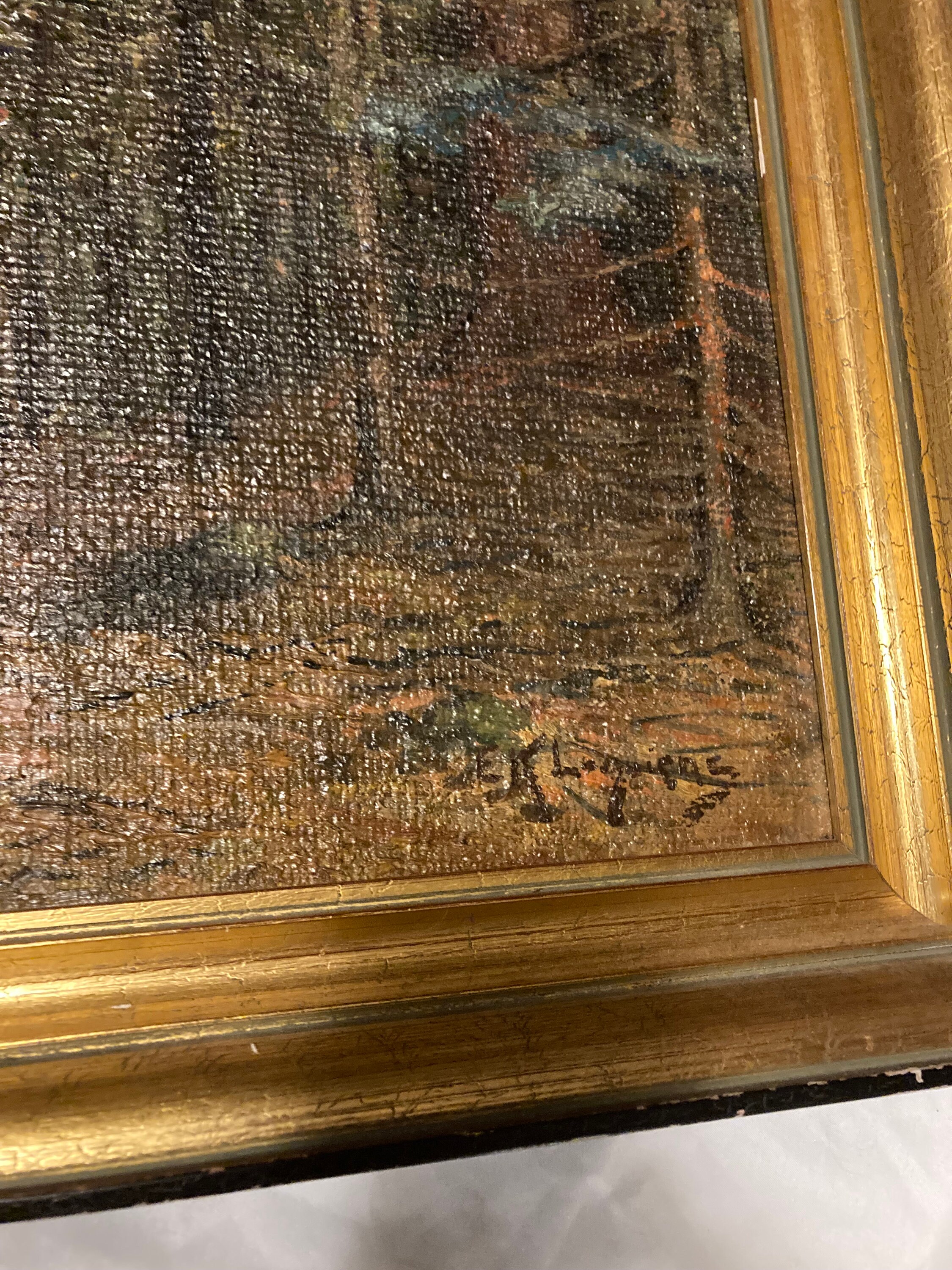 Antique Oil Painting From Noted Artist and Author Elizabeth Etsy