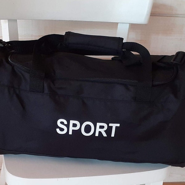 Sacs Sport Homme, à bandoulière, Durable en tissu recyclé, Unique, Cadeau pour lui, Fête des pères, Spécial Anniversaire, Ecoresponsable