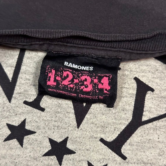 Ramones Punk Rock Band 1234 Brand Black Cotton T-… - image 4