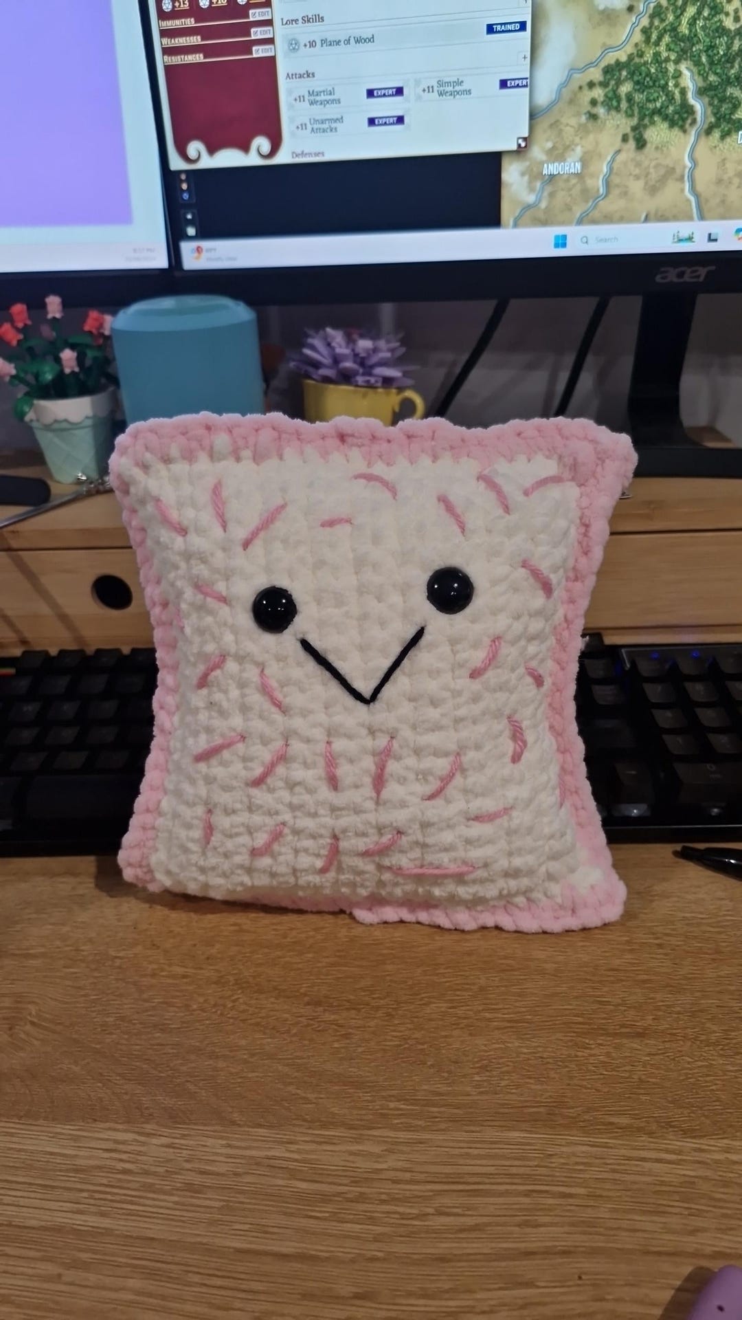 Crochet Pop Tart Etsy