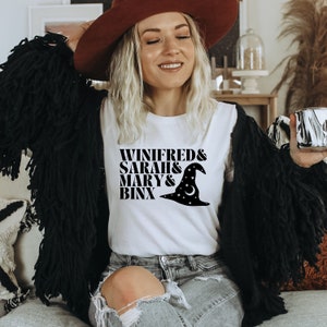 Sanderson Halloween T-Shirt, Halloween Shirt, Hocus
