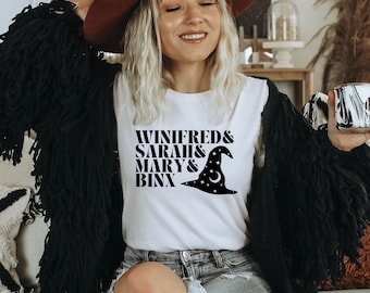 Sanderson Halloween T-Shirt, Halloween Shirt, Hocus