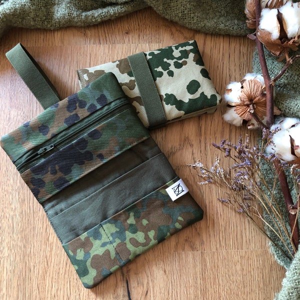 Tabaktasche in Camouflage Muster