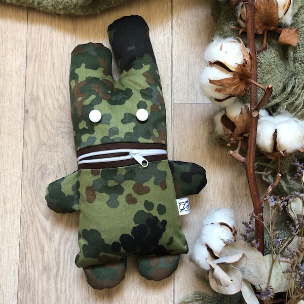 Sorgenmonster Camouflage, Flecktarn