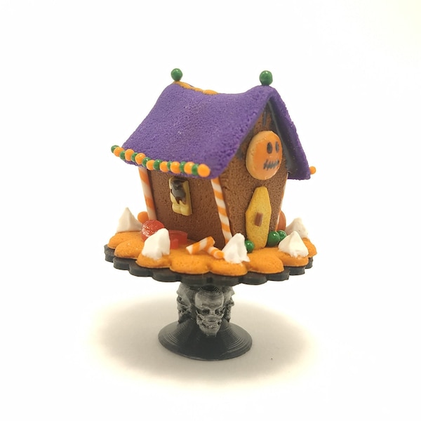 Ensemble miniature Halloween au 1/12 pour maison de poupée,  diorama