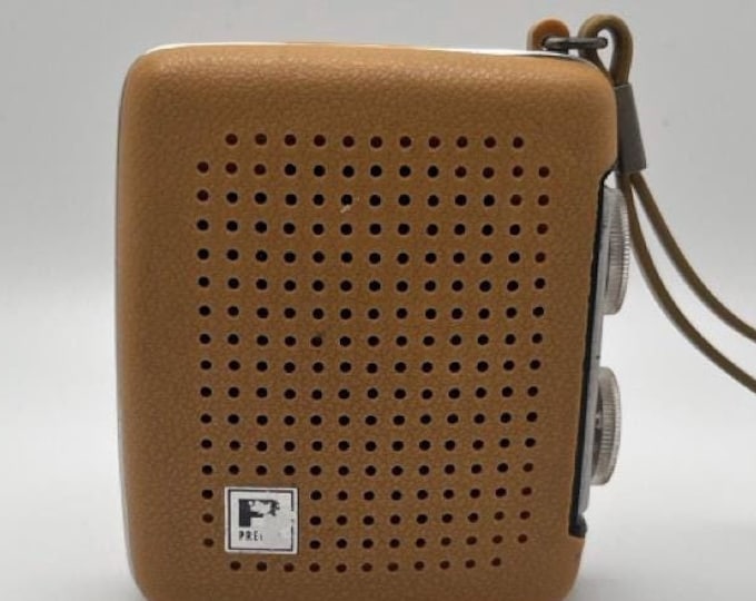 Vintage PRECOR Micro Transistor Radio -- Model 550 De Luxe Pocket AM ...