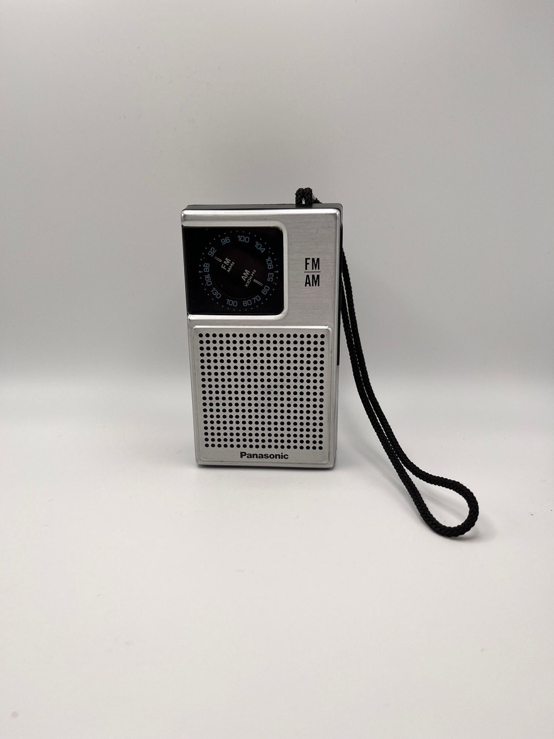 Vintage Panasonic AM/FM Transistor Radio, Model RF-506. Restored Works ...