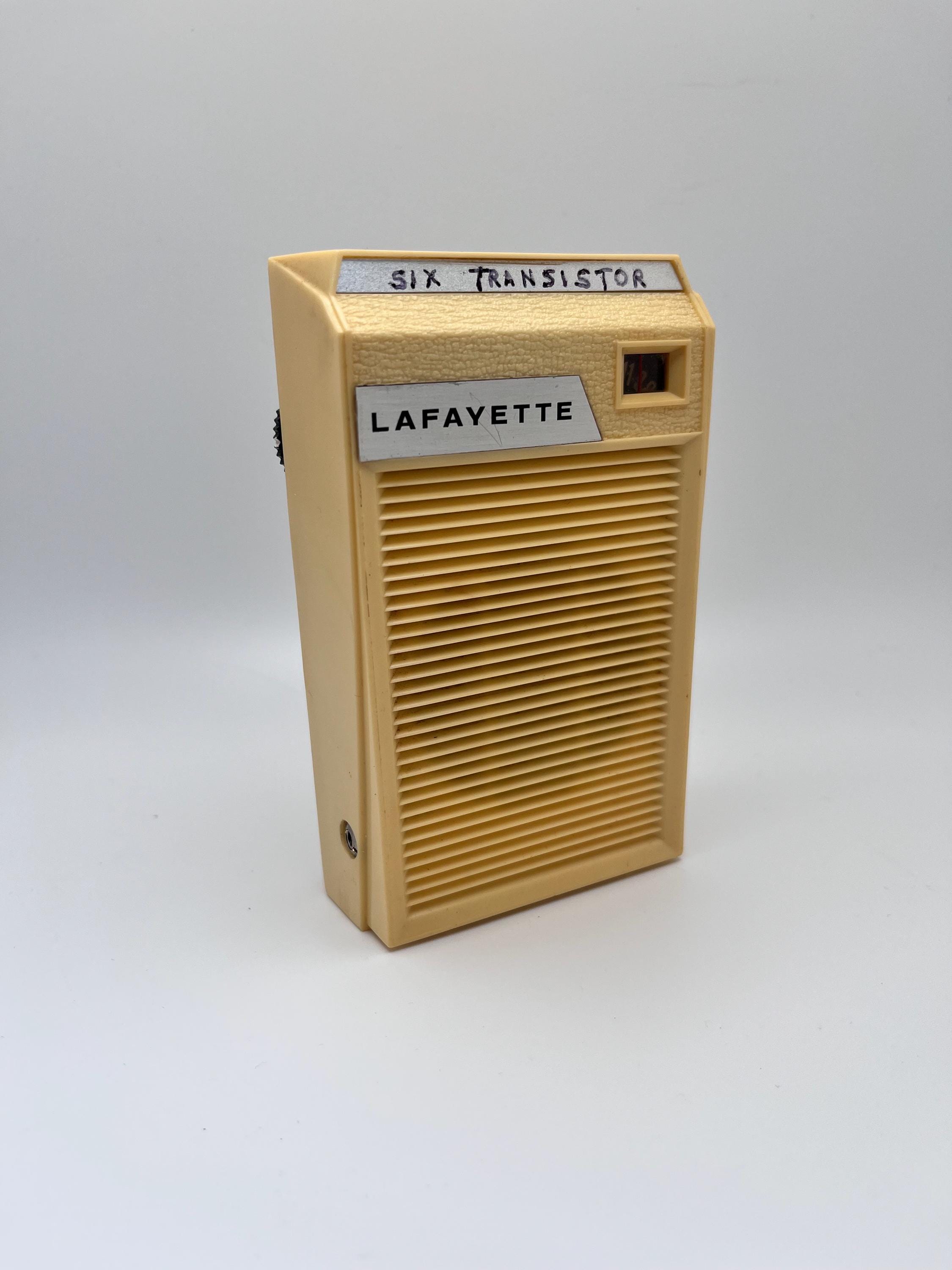 SHARP TRANSISTOR SIX MODEL TR-210 完動品 Transistor Six TR-210 Radio Harpers International Inc.; New