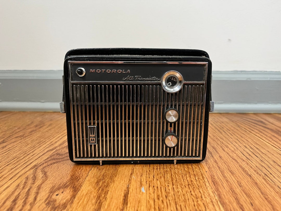 Vintage Motorola AM Transistor Radio, Model X48E. Restored! Working! - Etsy