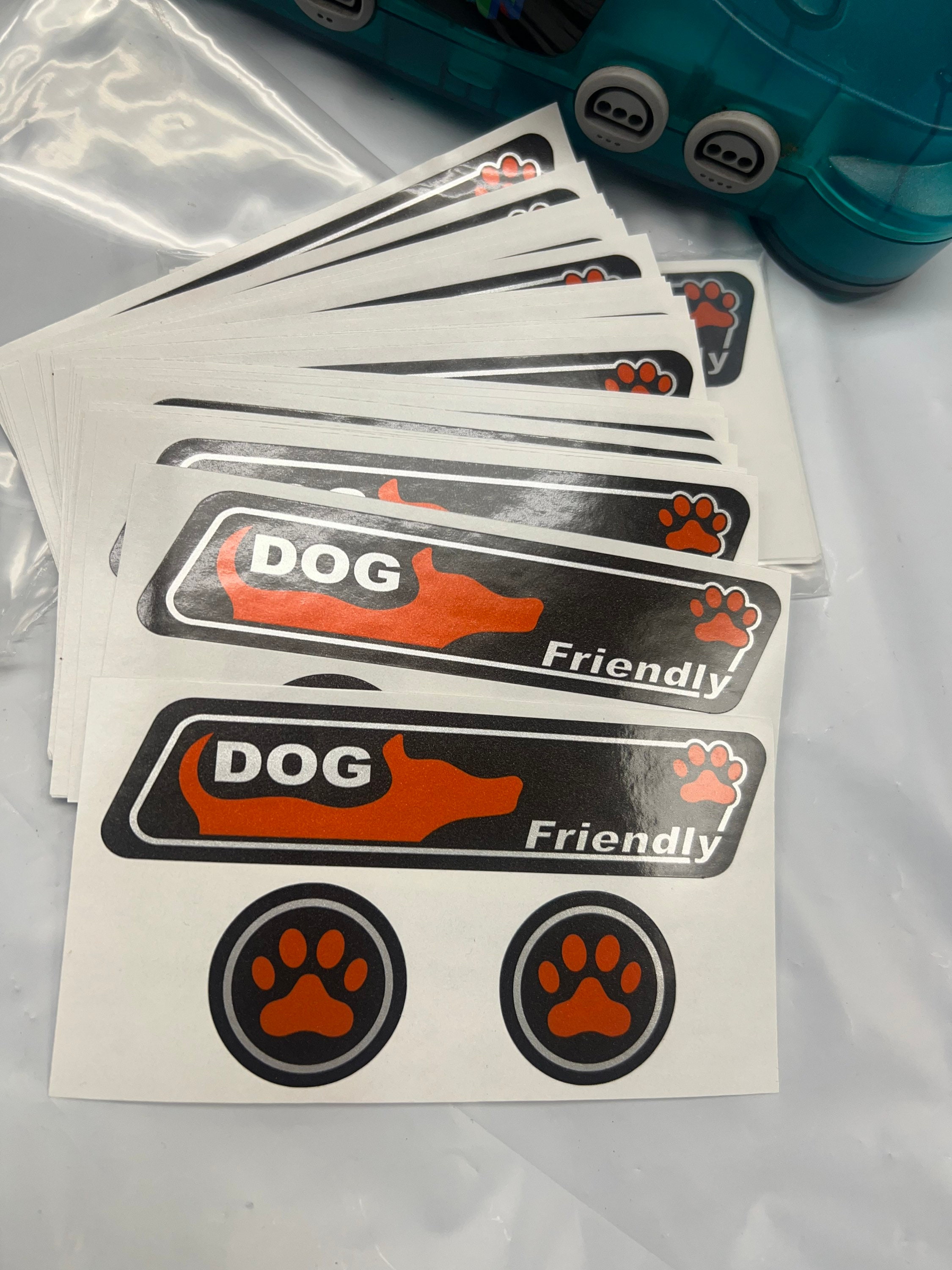 Honda Element Dog Friendly Stickers Set Reproduction of OEM Pet Vinyl ...