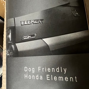 Honda Element Dog Friendly Stickers Set Reproduction of OEM Pet Vinyl ...
