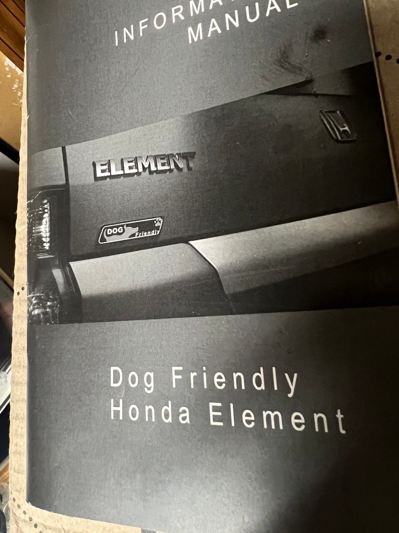 Honda Element Dog Friendly Stickers Set Reproduction of OEM Pet Vinyl ...