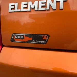 Honda Element Dog Friendly Stickers Set Reproduction of OEM Pet Vinyl ...