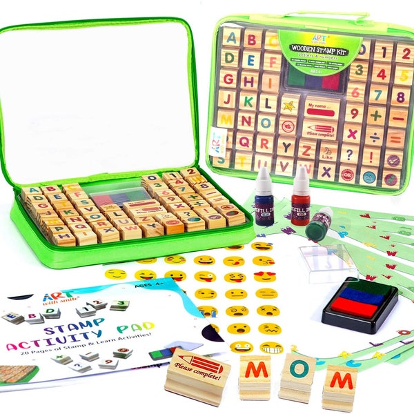 Alphabet Stamps - Etsy