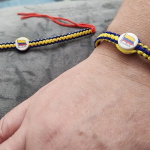 Ecuador Flag Bracelet