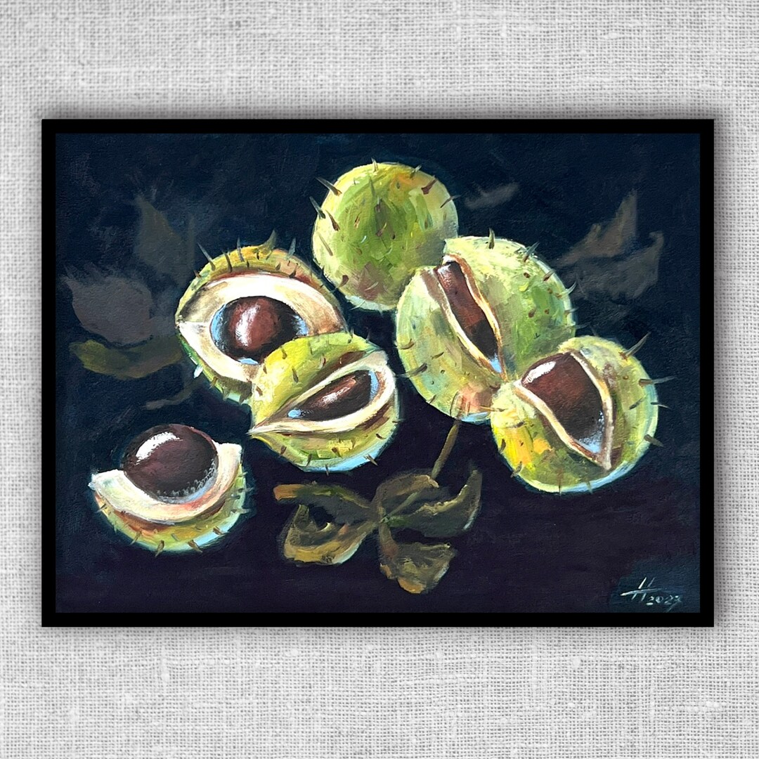 Oil Painting Original Fruit Still Life Fruit Art Original - Etsy