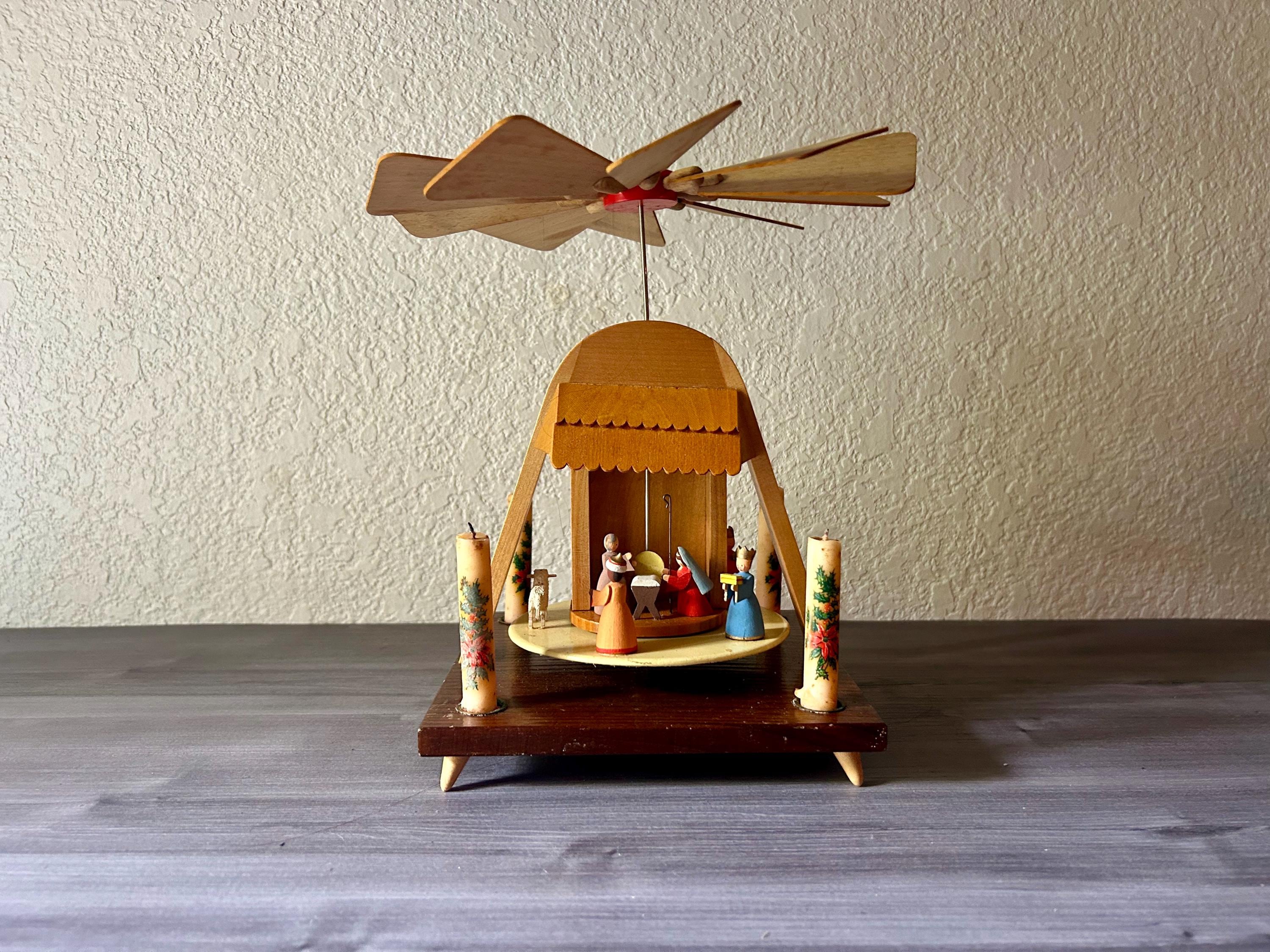 Vintage German Pyramid Windmill - Etsy