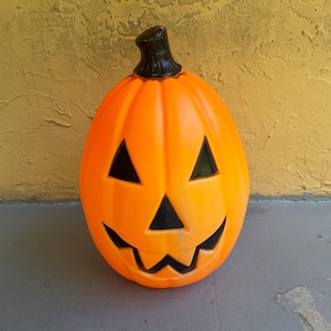 Pumpkin Blow Mold - Etsy