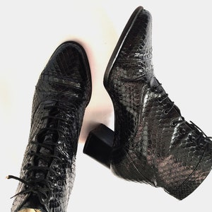 Prada snakeskin boots on sale