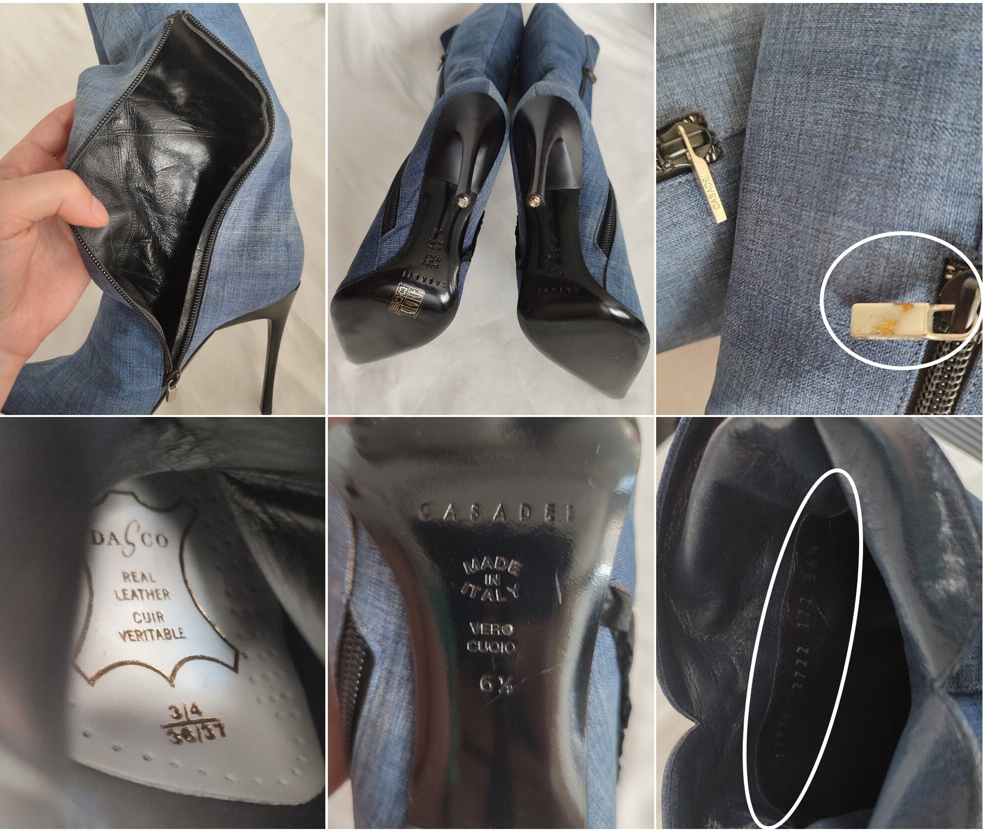ブーツその他 CASADEI BOOTS (1S340Y0801PLONG 9000) Boot Nero Casadei - Le Follie Shop