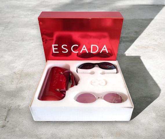 ESCADA Vintage 2pcs Sunglasses With Sterling Silver  display picture 1