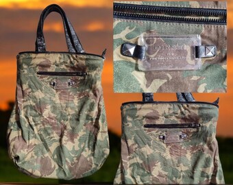 DIESEL Vintage Women's Shoulder Bag in Black&gray 00s Y2k