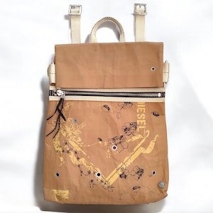 DIESEL Vintage Paper Crossbody Bag, 90's 00's Y2k Diesel Archive, Diesel Bag For Women's And Men's, Designer Bag
