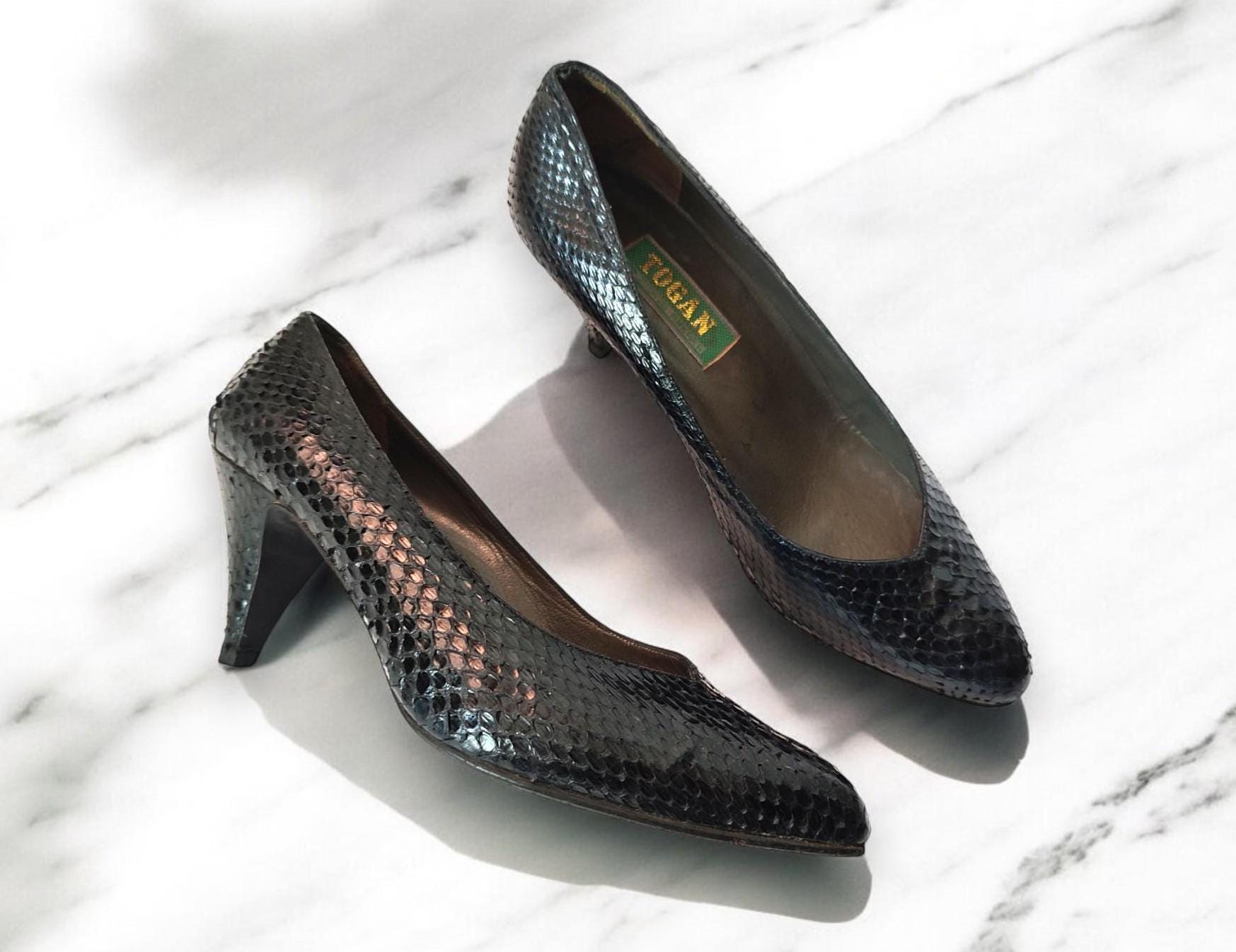 Real Snakeskin Heels