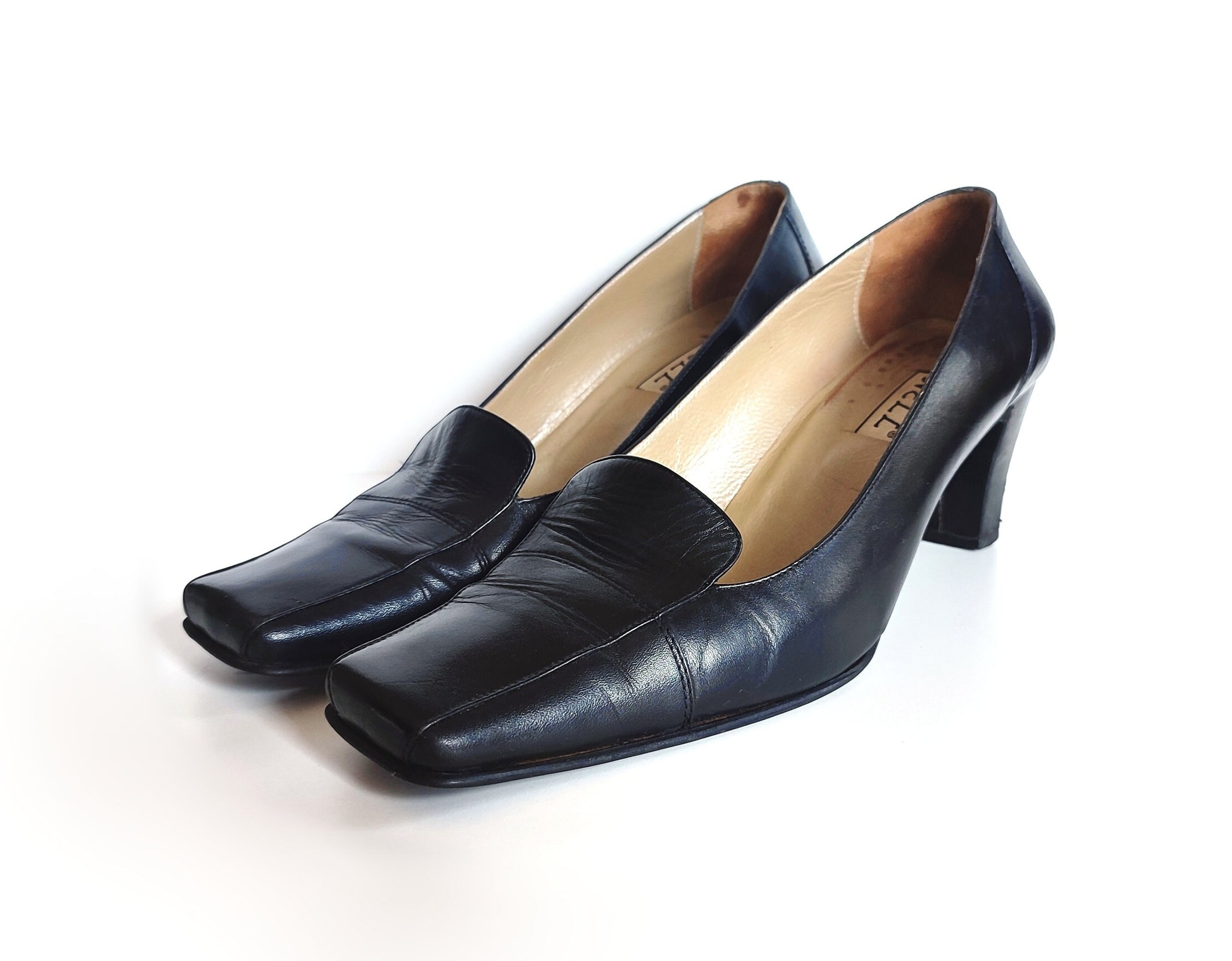 Miu Miu Loafers Mules Square Toe 90s 00s Archive