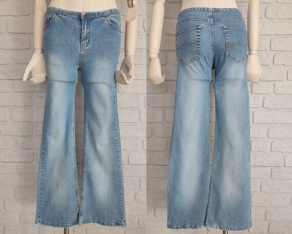 MISS SIXTY Y2k Straight Flare Jeans, Low-Mid Wais… - image 5