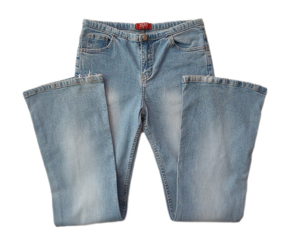 MISS SIXTY Y2k Straight Flare Jeans, Low-mid Waist Wide Leg Jeans