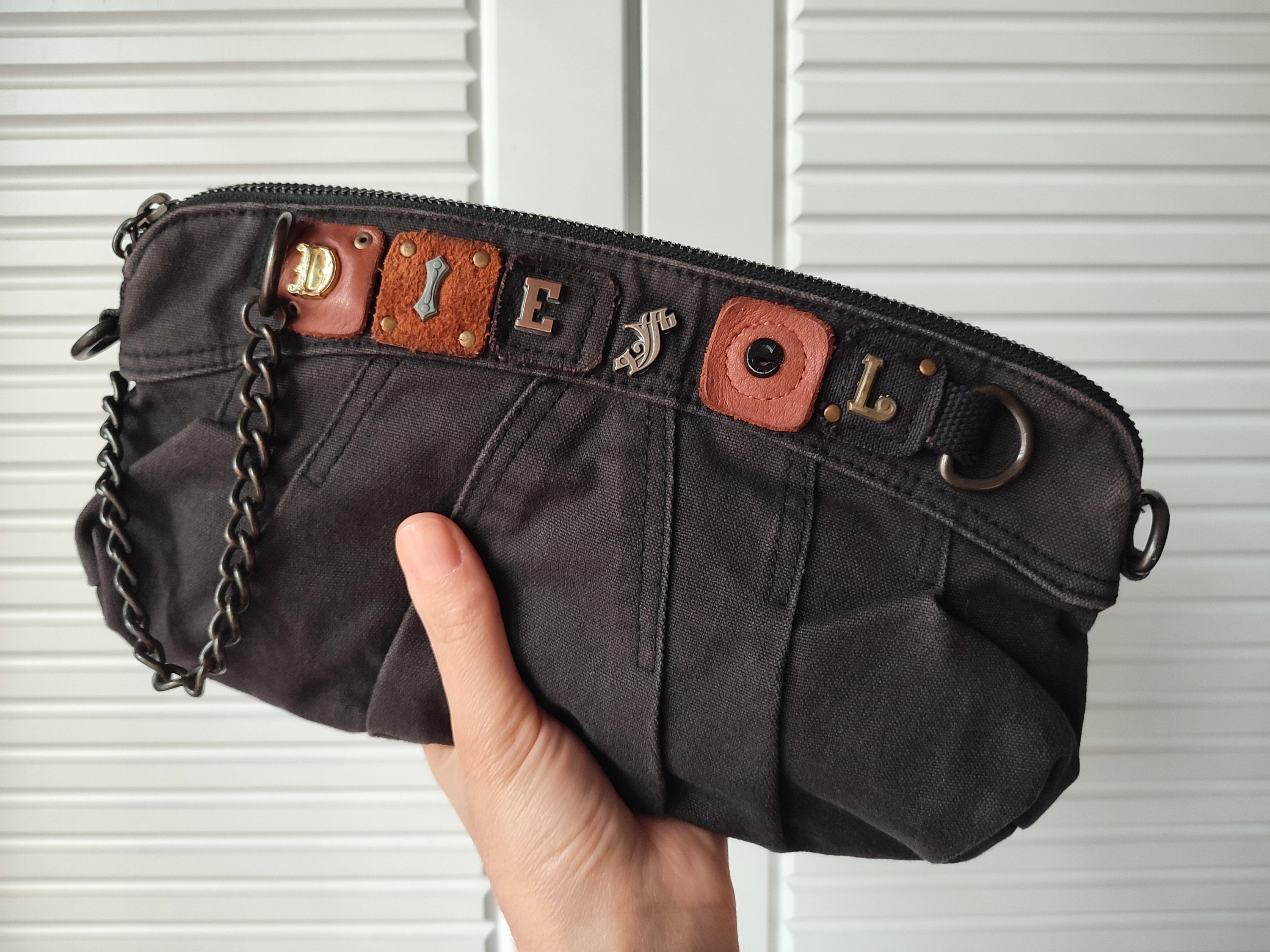 00s archive DIESEL shoulder bag gimmick