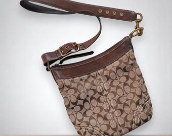 バッグ archive coach grunge shoulder bag brown Leather Shoulder Bag / Dark Brown – Front General Store