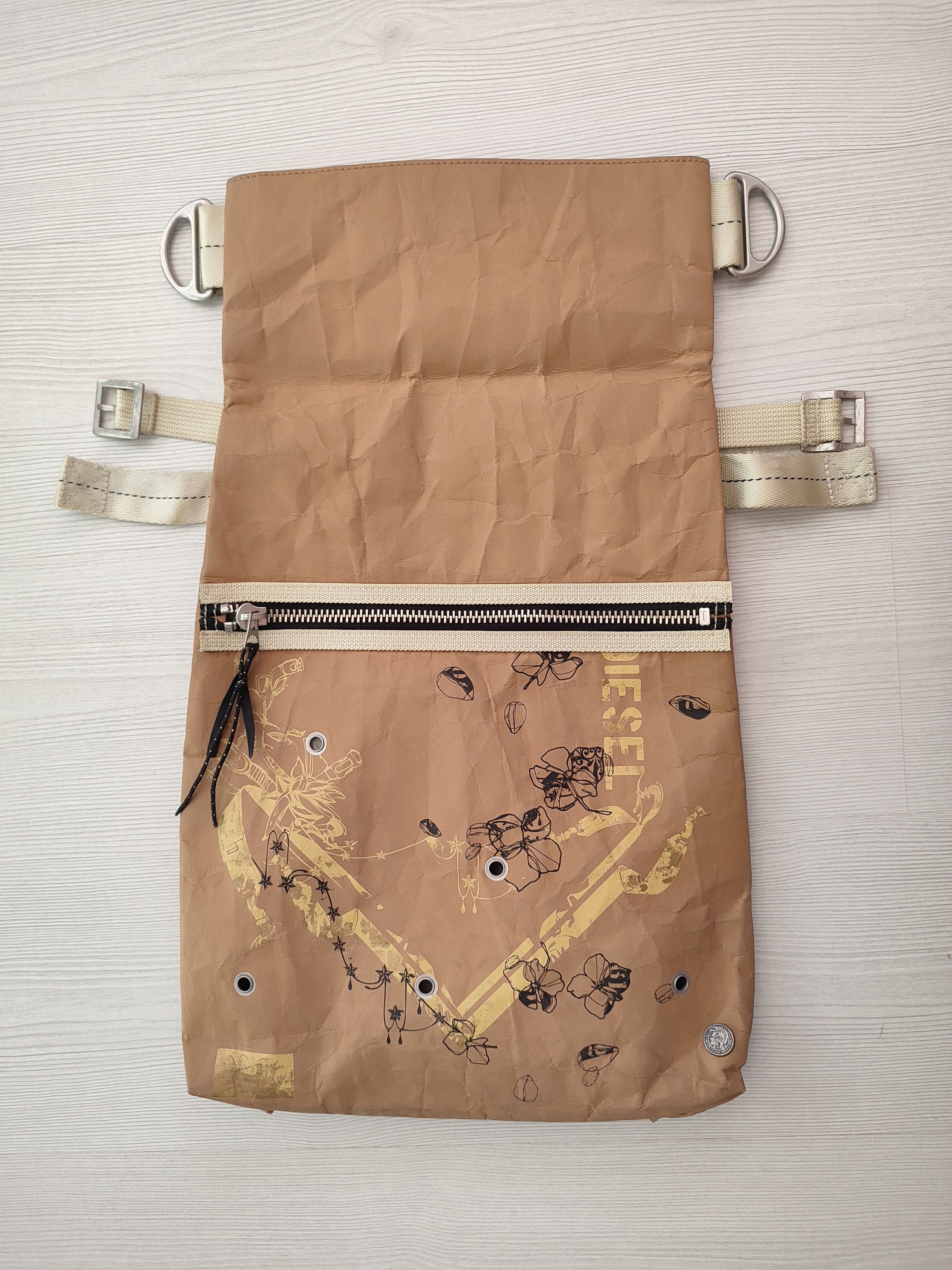 Y2k Diesel Paper Bag Diesel Archive Crossbody Bag /top Handle - Etsy