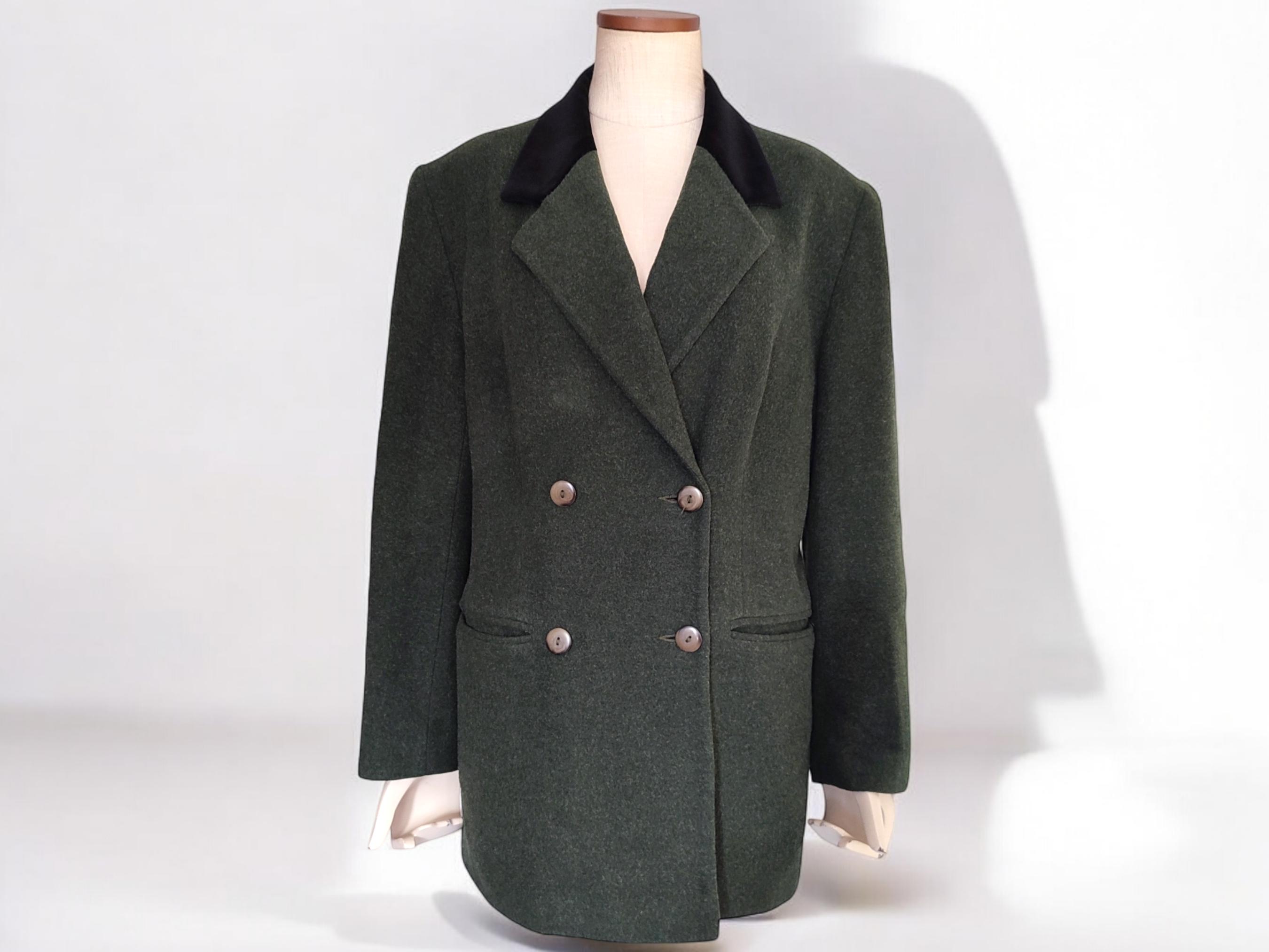 Vintage Prada Wool Coat - Etsy