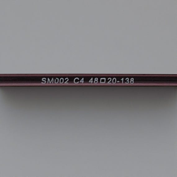 Vintage Rimless Eyeglasses Rectangular Small Opti… - image 14