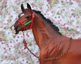 Breyer Mischief the Holiday Donkey 2002 Vintage Santa Christmas