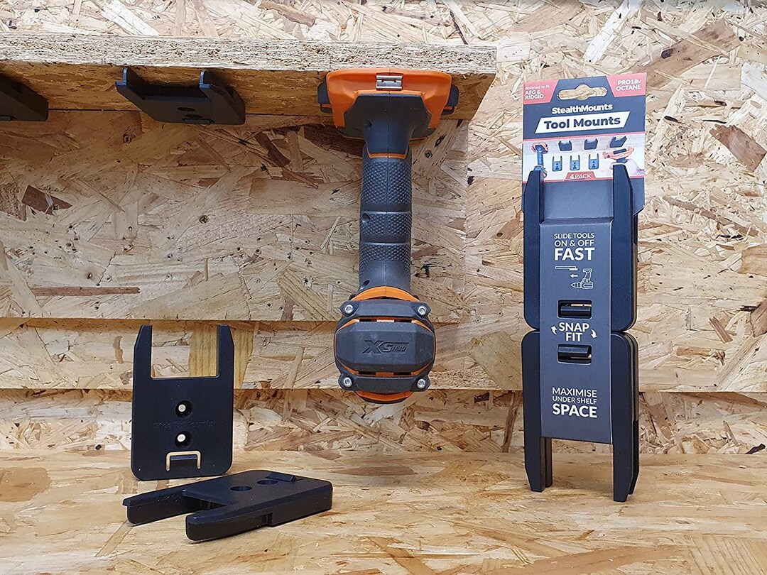 BEST FIT! 10 Pack Makita 18V Tool Mounts / Hangers / Holders - MADE IN USA - Foto 9