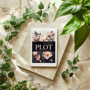 Story planning worksheet from the Plot Development Workbook – guided writing prompts for authors to develop characters and structure plots.