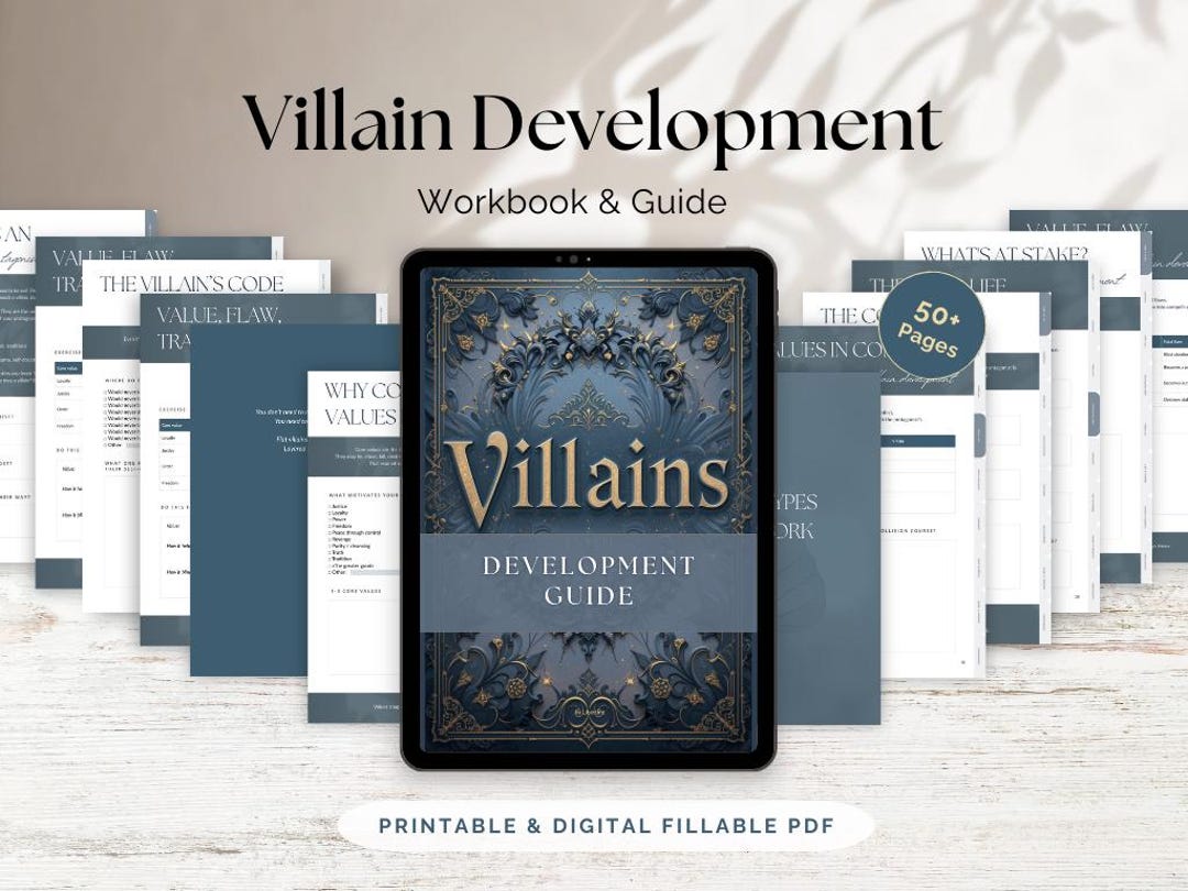 Villain Development Guide PDF – Create a Powerful Antagonist | Writer ...