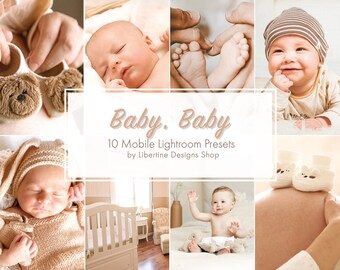 10 Baby Presets Lightroom | Motherhood Presets | Presets  for Lightroom Mobile | Lightroom Presets Pregnancy | Instagram | Baby aesthetic