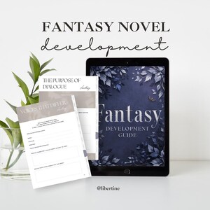 Fantasy Creative Writing Workbook PDF – 12 interactive chapters with prompts, worldbuilding tips, and exercises for writers.
