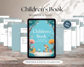 Children’s Book Writing Guide | Creative Workbook PDF | Story Planner for Kids’ Authors | Self-Publishing Resource