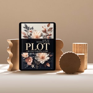 Story planning worksheet from the Plot Development Workbook – guided writing prompts for authors to develop characters and structure plots.