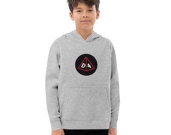 D4 Logo - Kids fleece hoodie