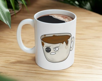 燃え尽きたマグカップ